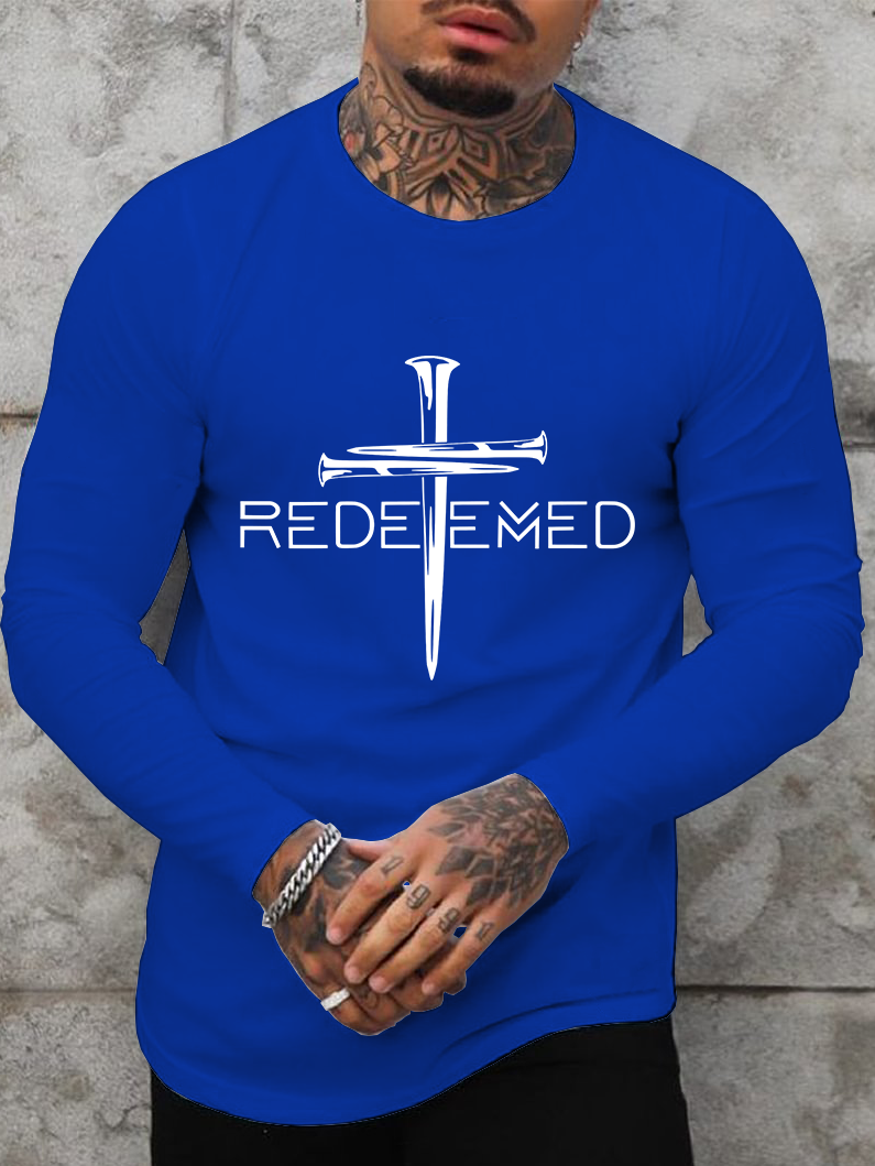 Cross Nails Redeemed Long Sleeve T-Shirt