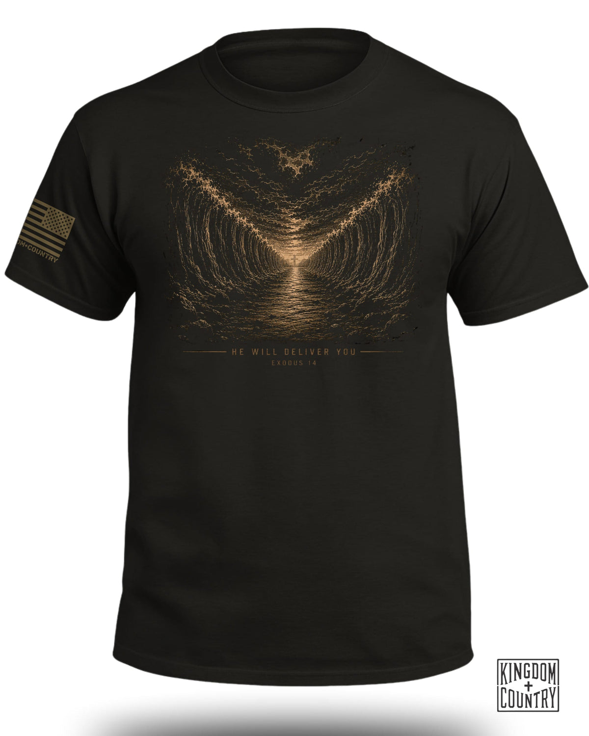 He Will Deliver You Exodus 14 T-Shirt