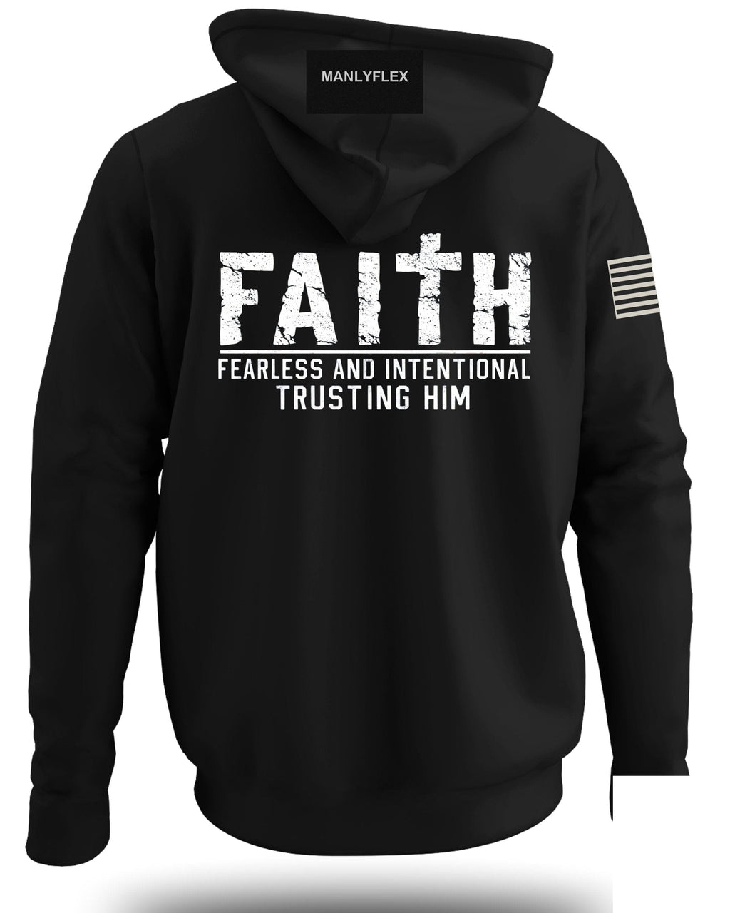 Faith Fearless & Intentional Trusting Him Hoodie