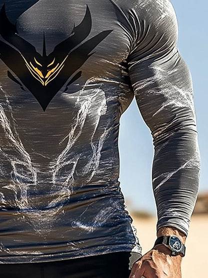 Men's Outdoor Sun Protection Breathable Cool Hooded Sun Protection Long Sleeve Top