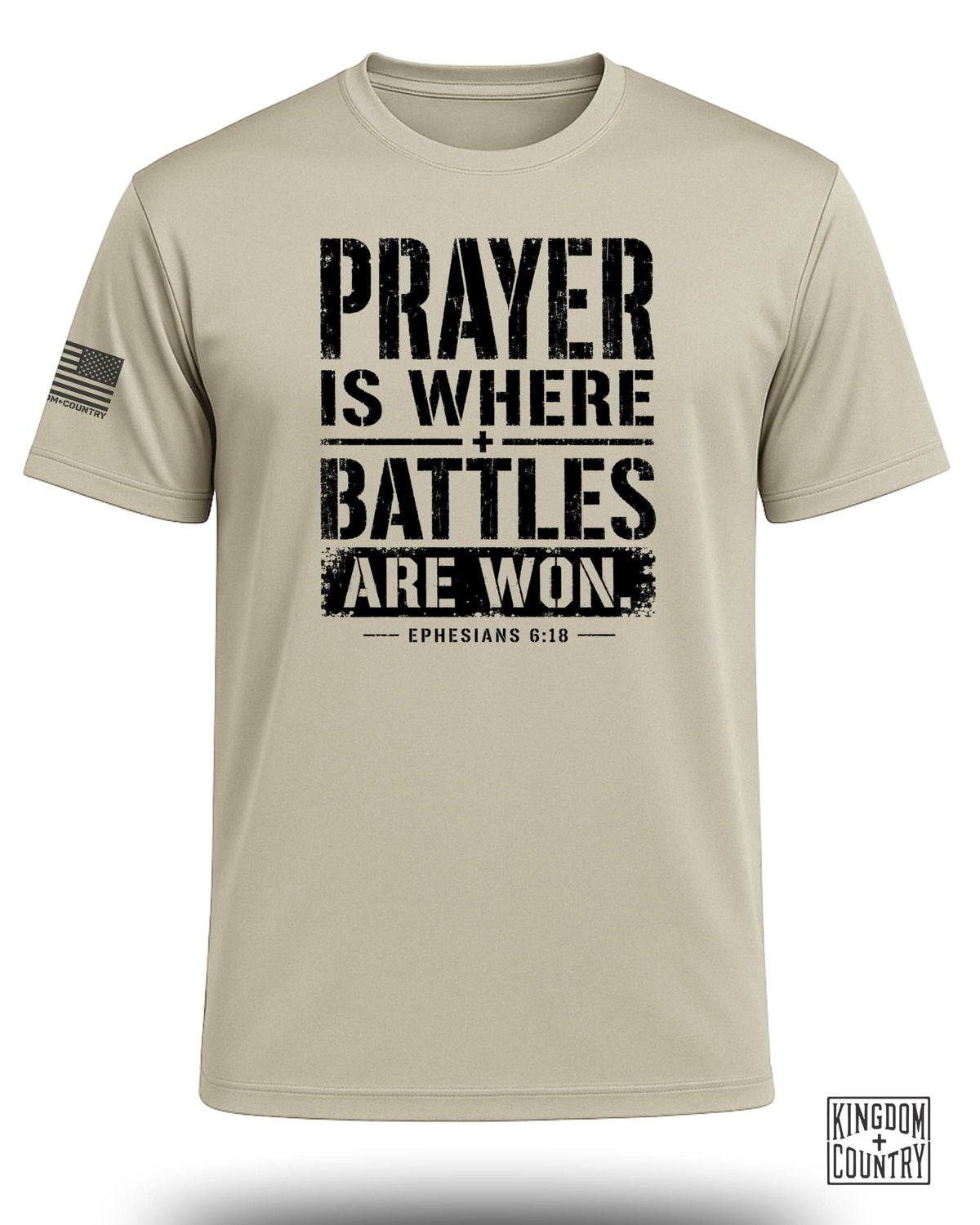Prayer Is Where Battles Are Won Performance Shirt