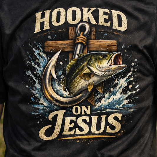 Hooked On Jesus T-Shirt