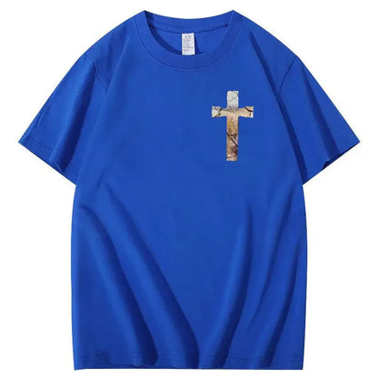 God Turns Broken Pieces Into Masterpieces Christian Pattern Crew Neck T-Shirt