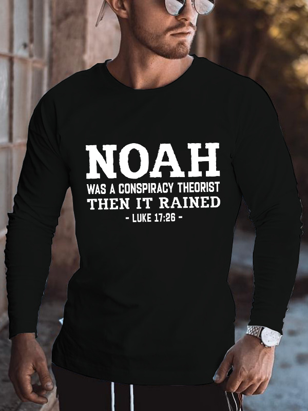 Noah Conspiracy Theorist Crew Neck Long Sleeve
