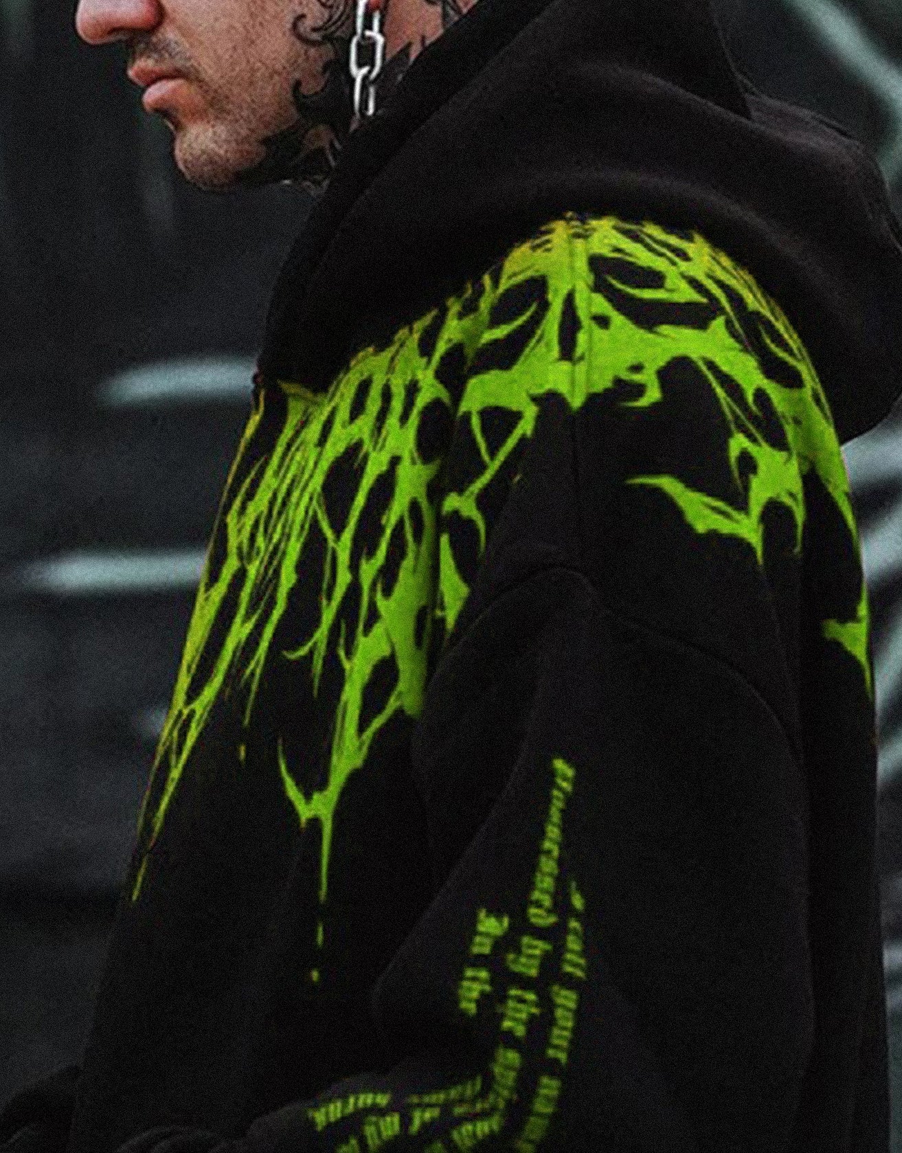 Demon's Blood Oversized Thick Warm Hoodie