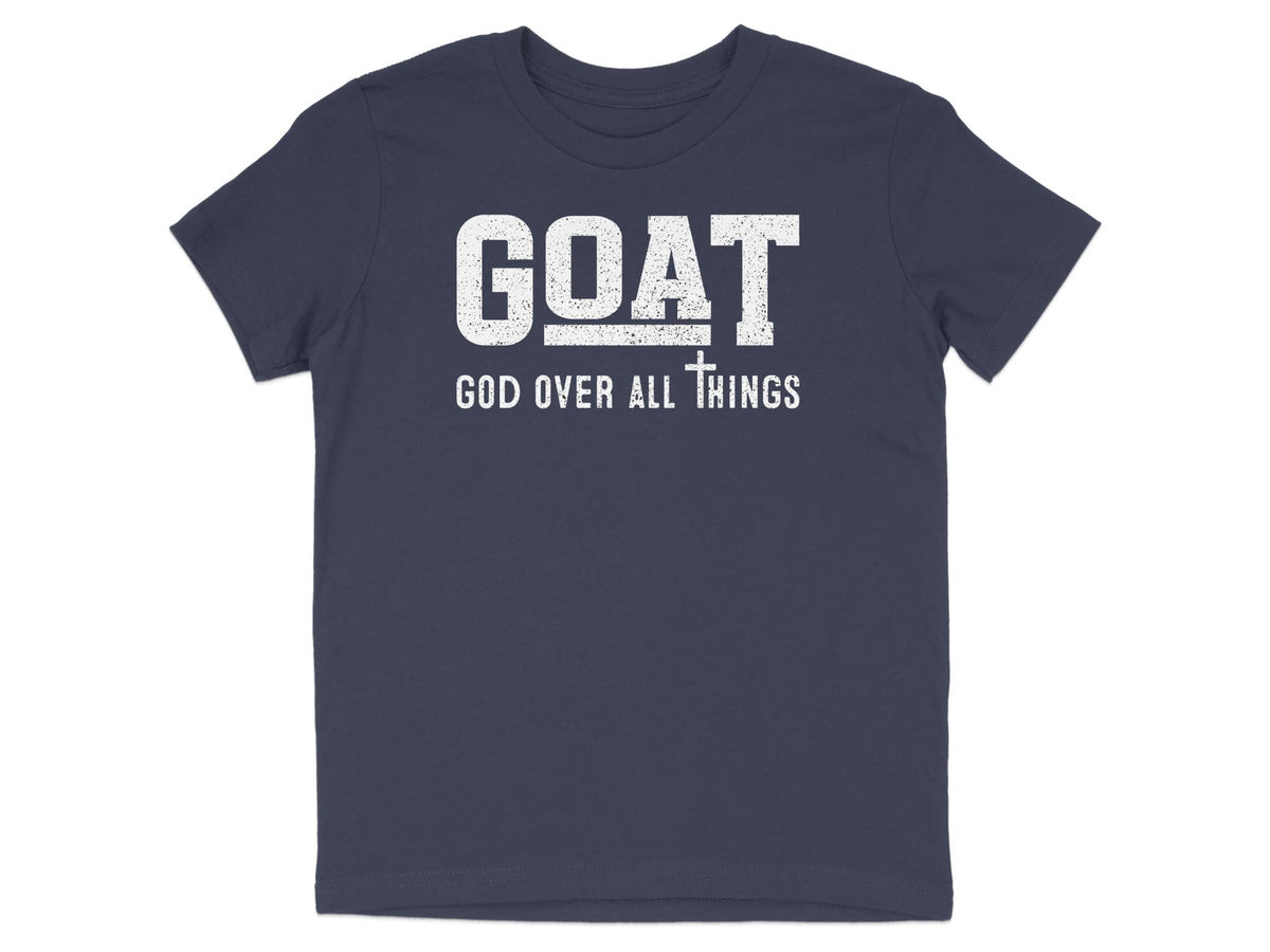 GOAT God Over All Things Youth T-Shirt