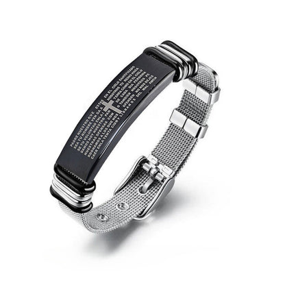 Bible Cross Bracelet