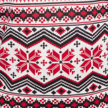 Unisex Print Crew Neck Ugly Christmas Sweatshirt
