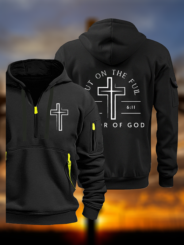 Armor Of God Jesus God Christian Zipper Hoodies