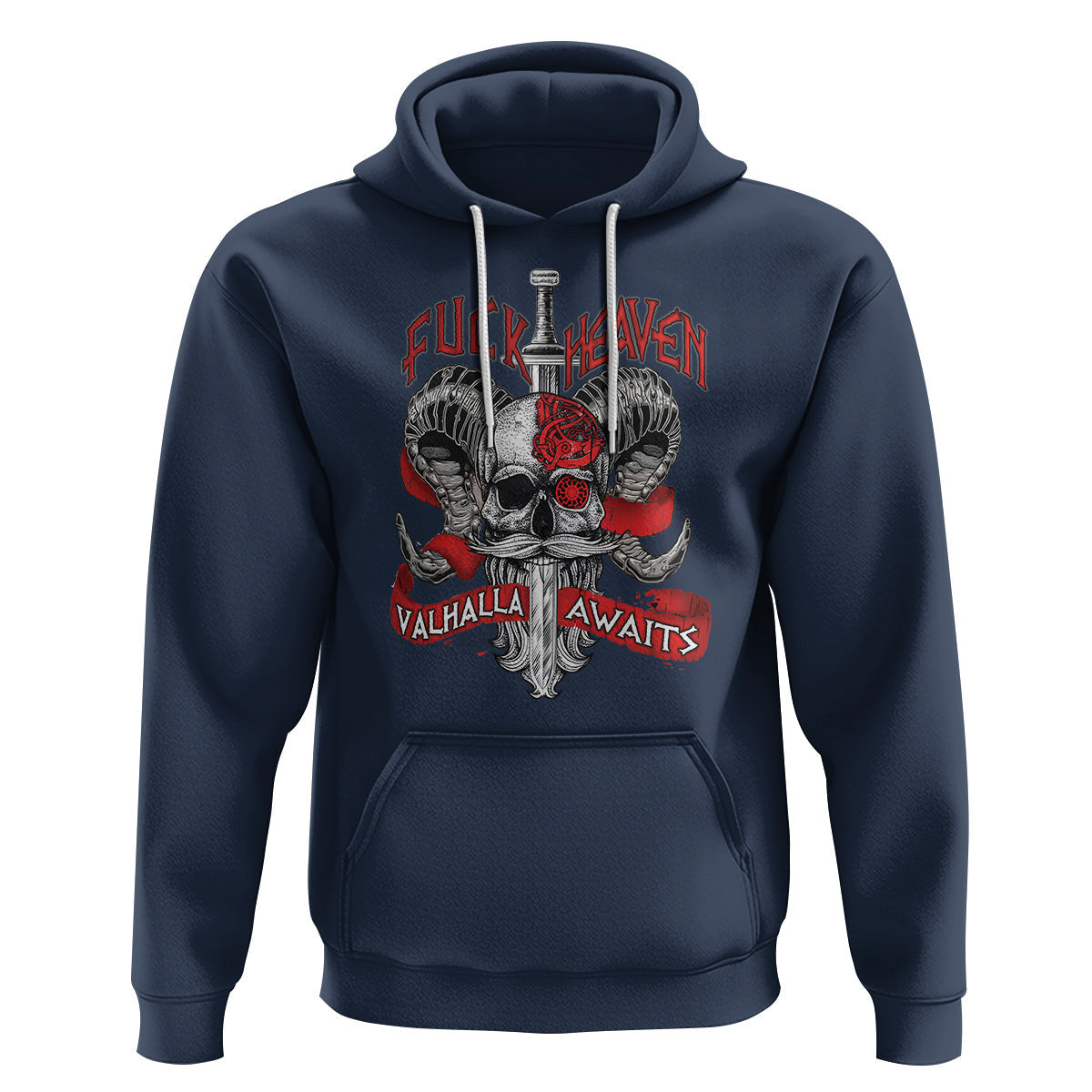 FxxK Heaven Valhalla Awaits Norse Mythology Viking Hoodie Cotton