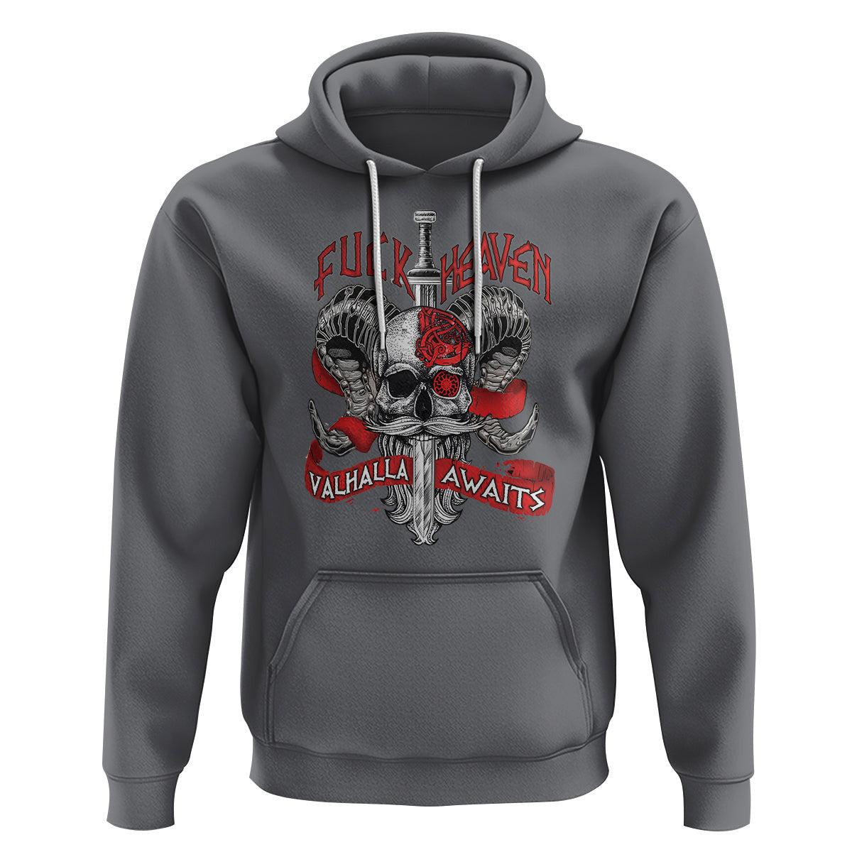 FxxK Heaven Valhalla Awaits Norse Mythology Viking Hoodie Cotton