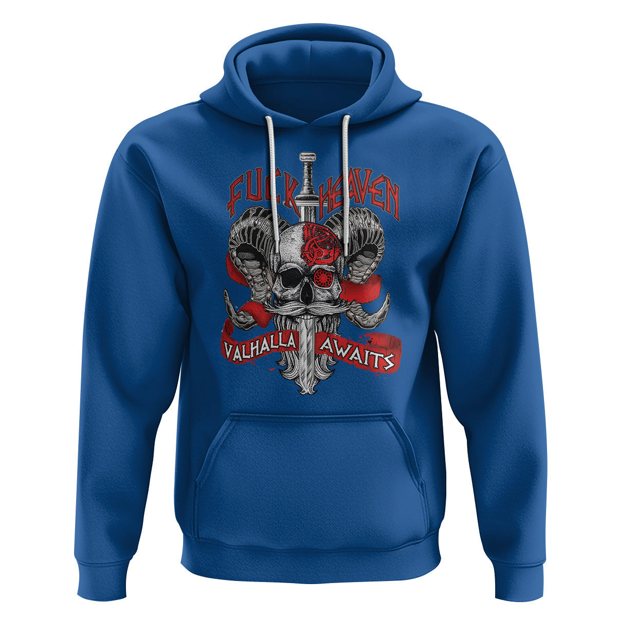 FxxK Heaven Valhalla Awaits Norse Mythology Viking Hoodie Cotton