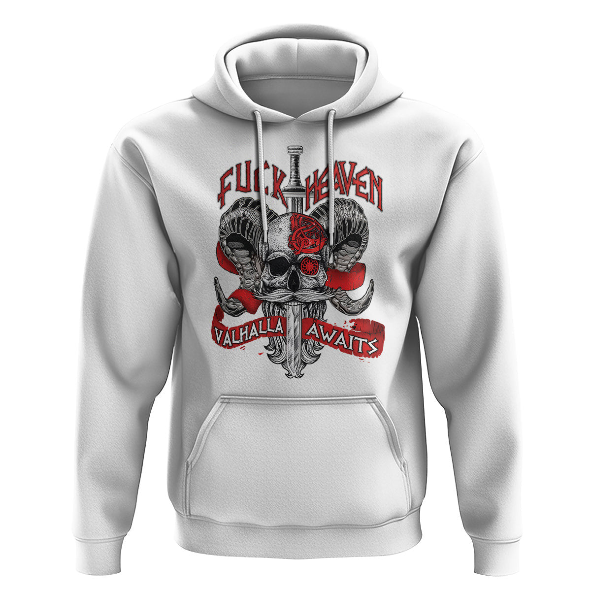 FxxK Heaven Valhalla Awaits Norse Mythology Viking Hoodie Cotton