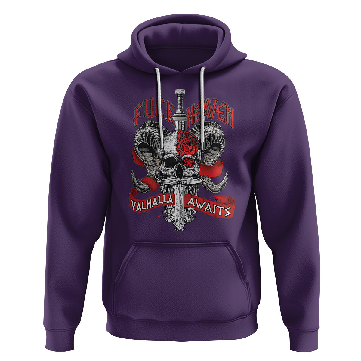 FxxK Heaven Valhalla Awaits Norse Mythology Viking Hoodie Cotton