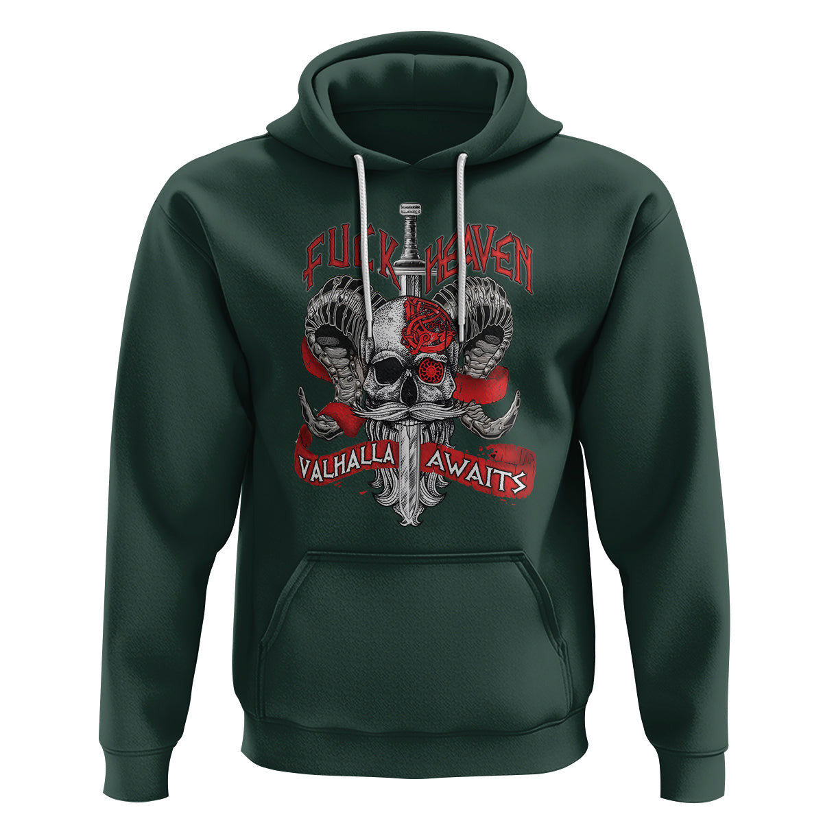 FxxK Heaven Valhalla Awaits Norse Mythology Viking Hoodie Cotton