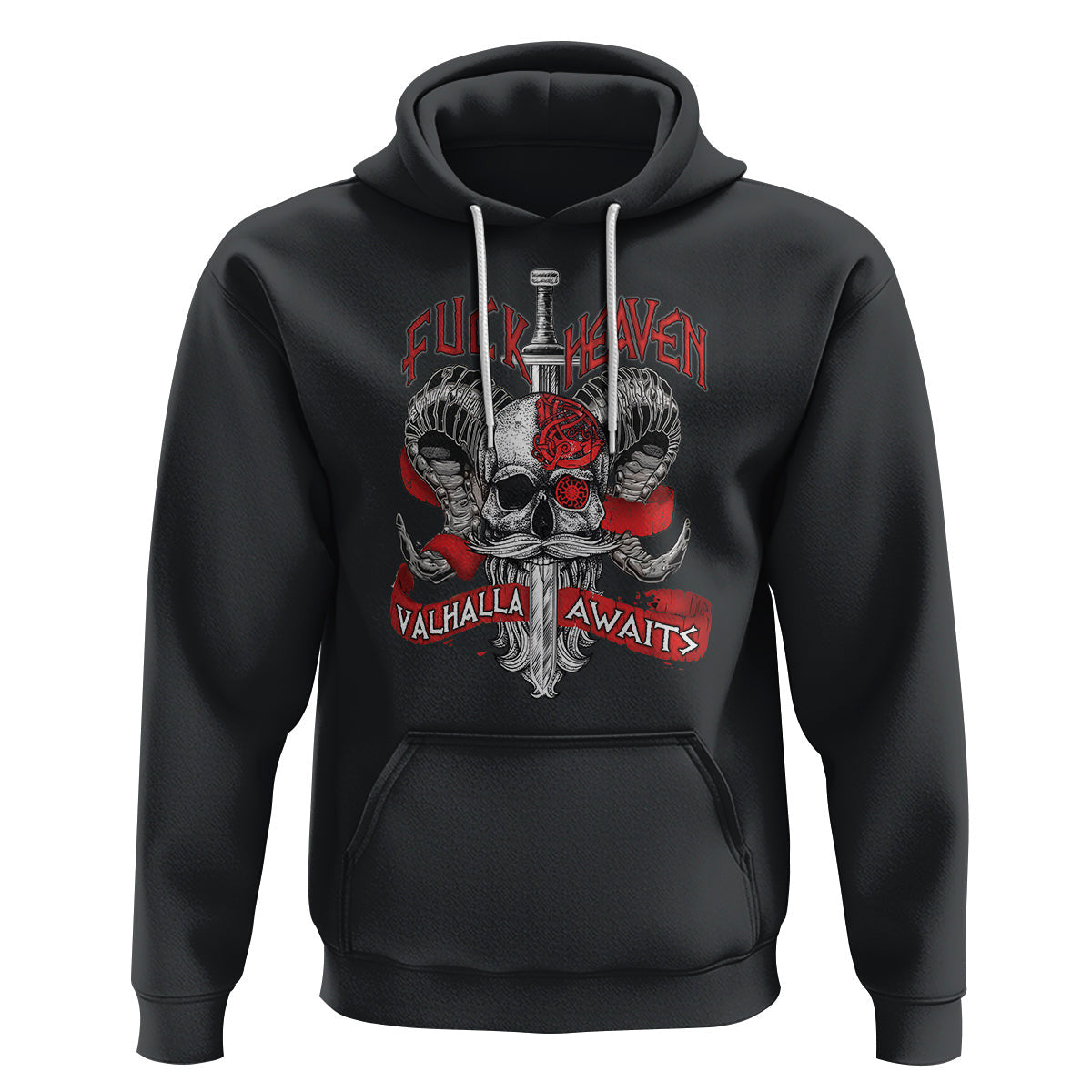 FxxK Heaven Valhalla Awaits Norse Mythology Viking Hoodie Cotton