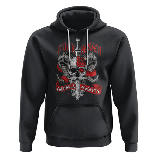 FxxK Heaven Valhalla Awaits Norse Mythology Viking Hoodie Cotton