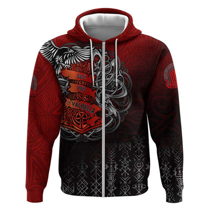 Victory Or Valhalla Viking Viking Hoodie
