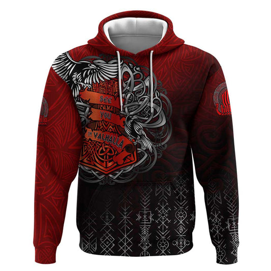 Victory Or Valhalla Viking Viking Hoodie