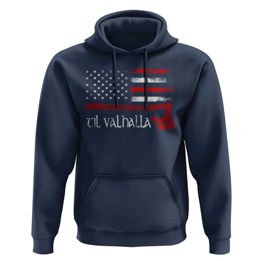 Viking Til Valhalla Viking Hoodie Cotton
