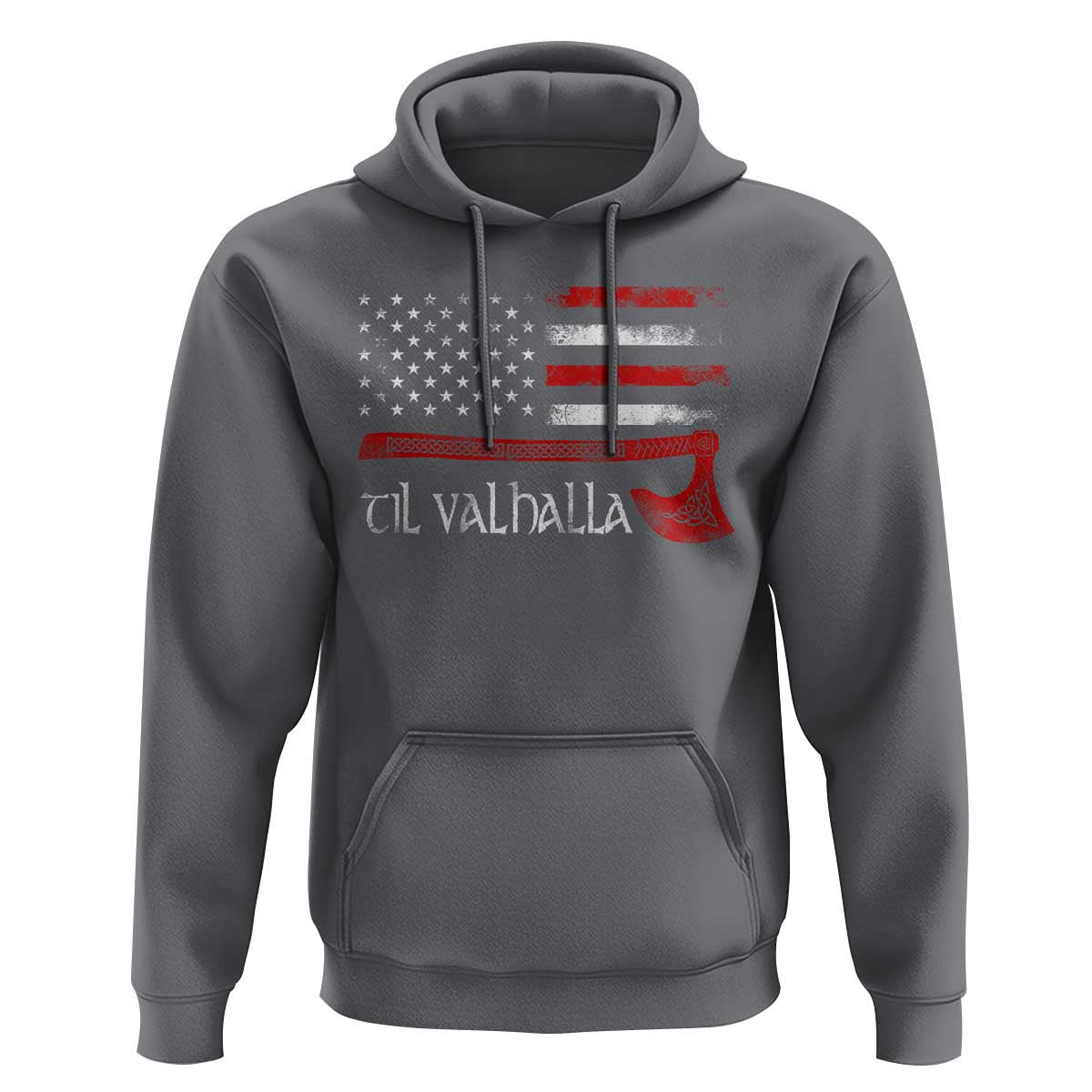 Viking Til Valhalla Viking Hoodie Cotton