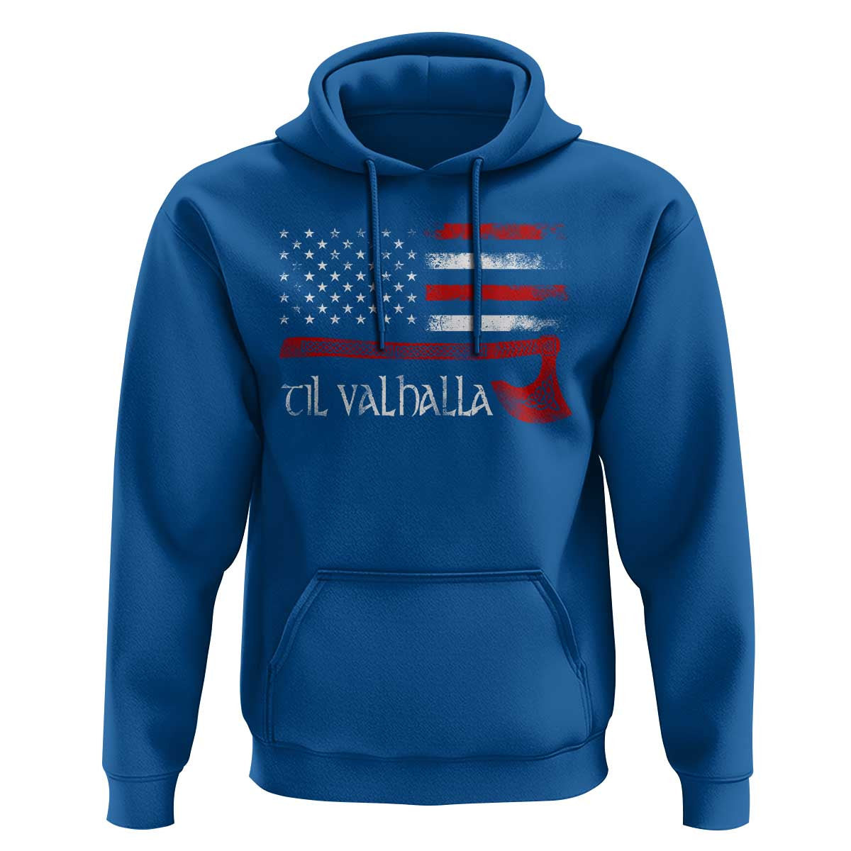 Viking Til Valhalla Viking Hoodie Cotton
