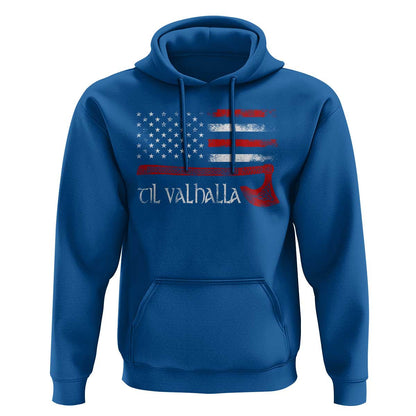 Viking Til Valhalla Viking Hoodie Cotton