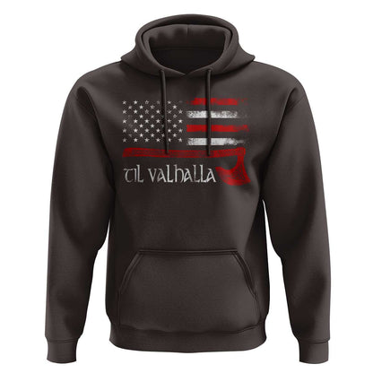 Viking Til Valhalla Viking Hoodie Cotton