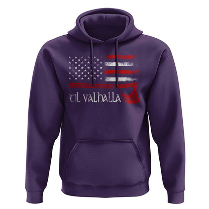 Viking Til Valhalla Viking Hoodie Cotton