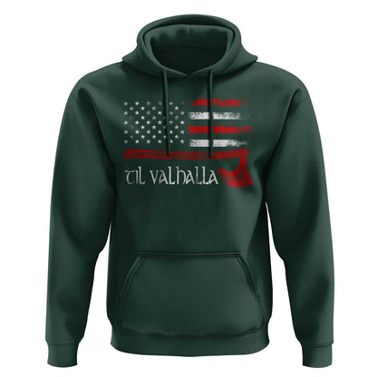 Viking Til Valhalla Viking Hoodie Cotton