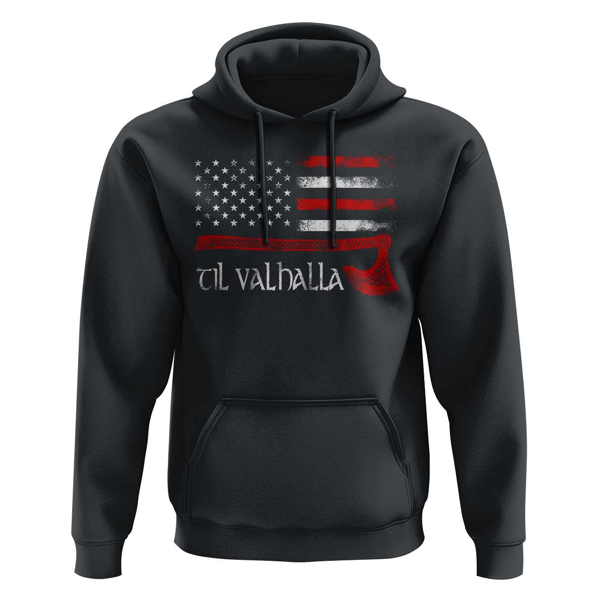 Viking Til Valhalla Viking Hoodie Cotton