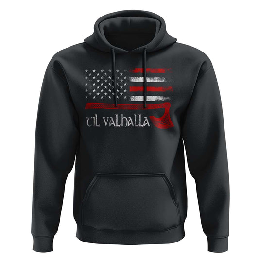 Viking Til Valhalla Viking Hoodie Cotton