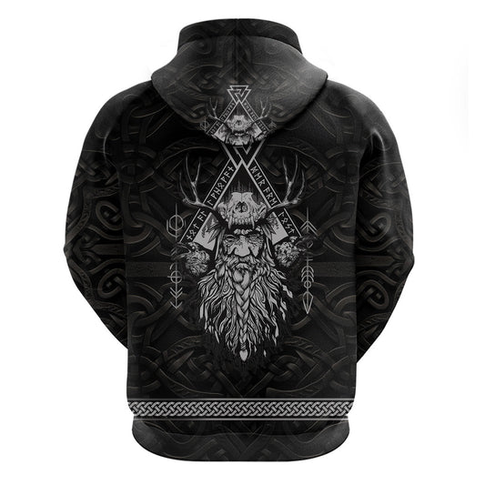 Norse Enigma Odin's Vision Viking Hoodie