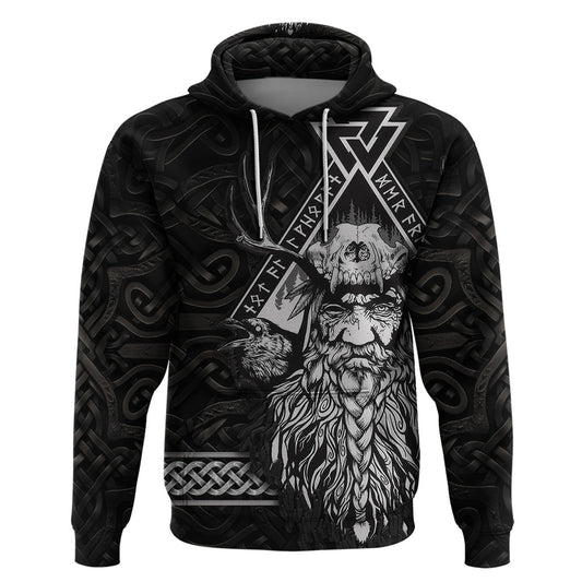 Norse Enigma Odin's Vision Viking Hoodie