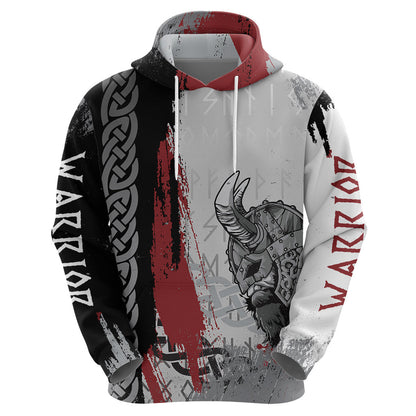 Warrior Come To Valhalla Viking Hoodie