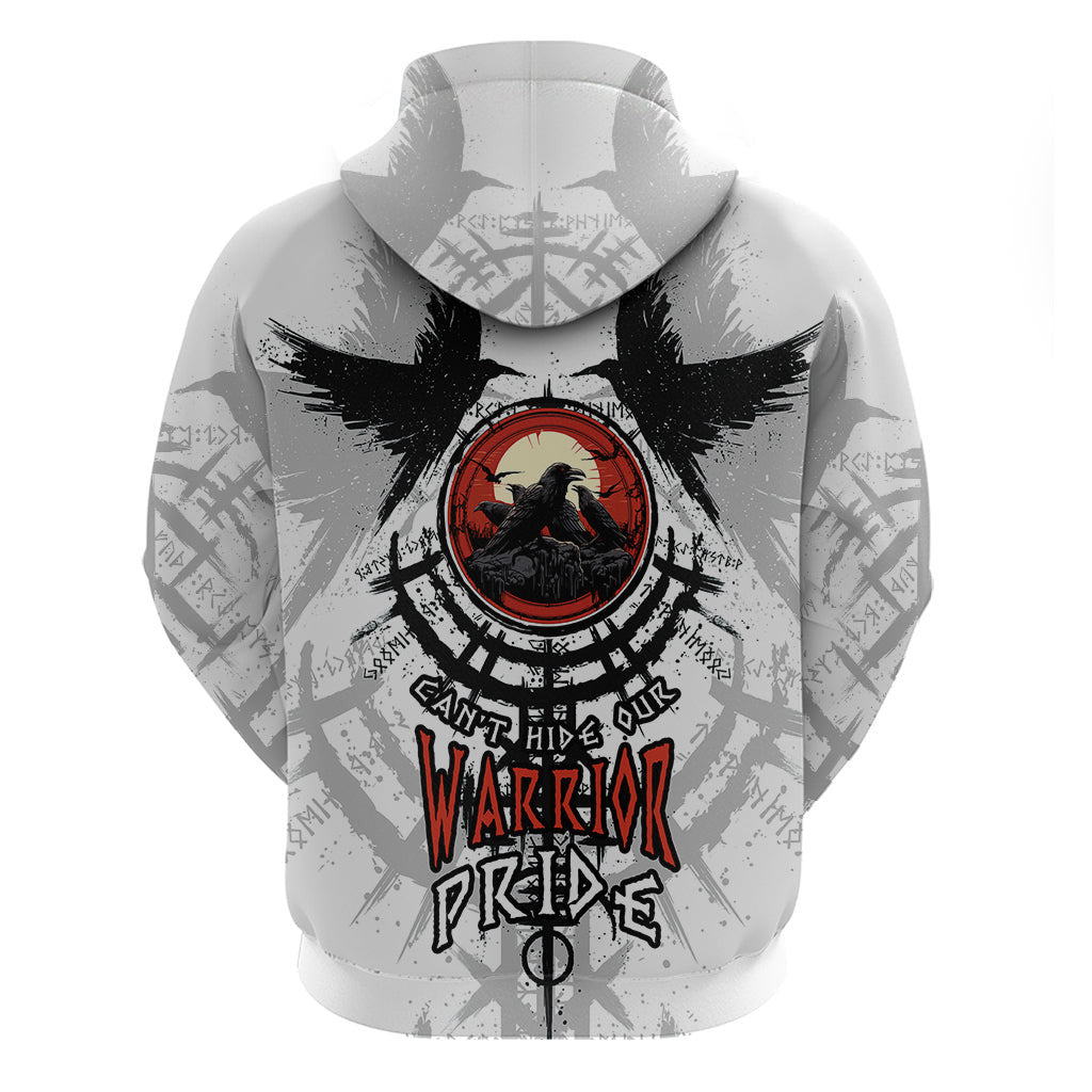 Viking Ravens Can't Hide Our Warrior Pride Viking Hoodie