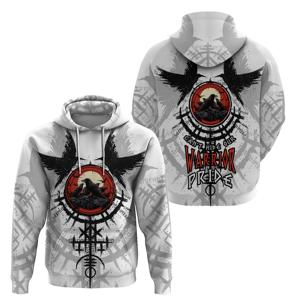 Viking Ravens Can't Hide Our Warrior Pride Viking Hoodie