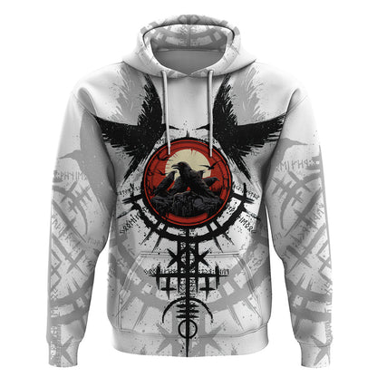 Viking Ravens Can't Hide Our Warrior Pride Viking Hoodie