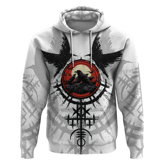 Viking Ravens Can't Hide Our Warrior Pride Viking Hoodie