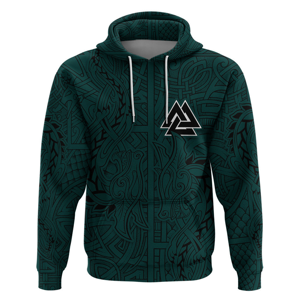 Ravens Hugin And Munin Viking Hoodie