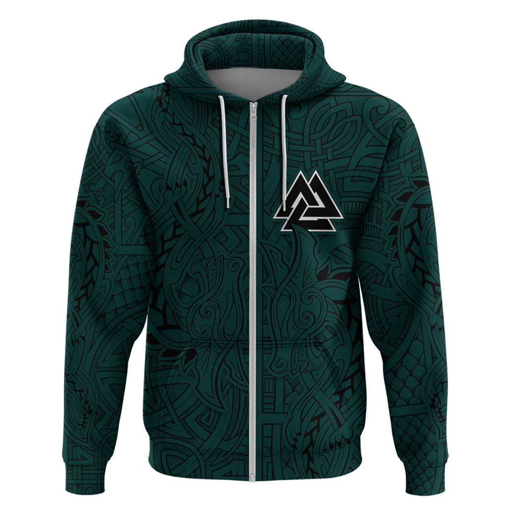 Ravens Hugin And Munin Viking Hoodie