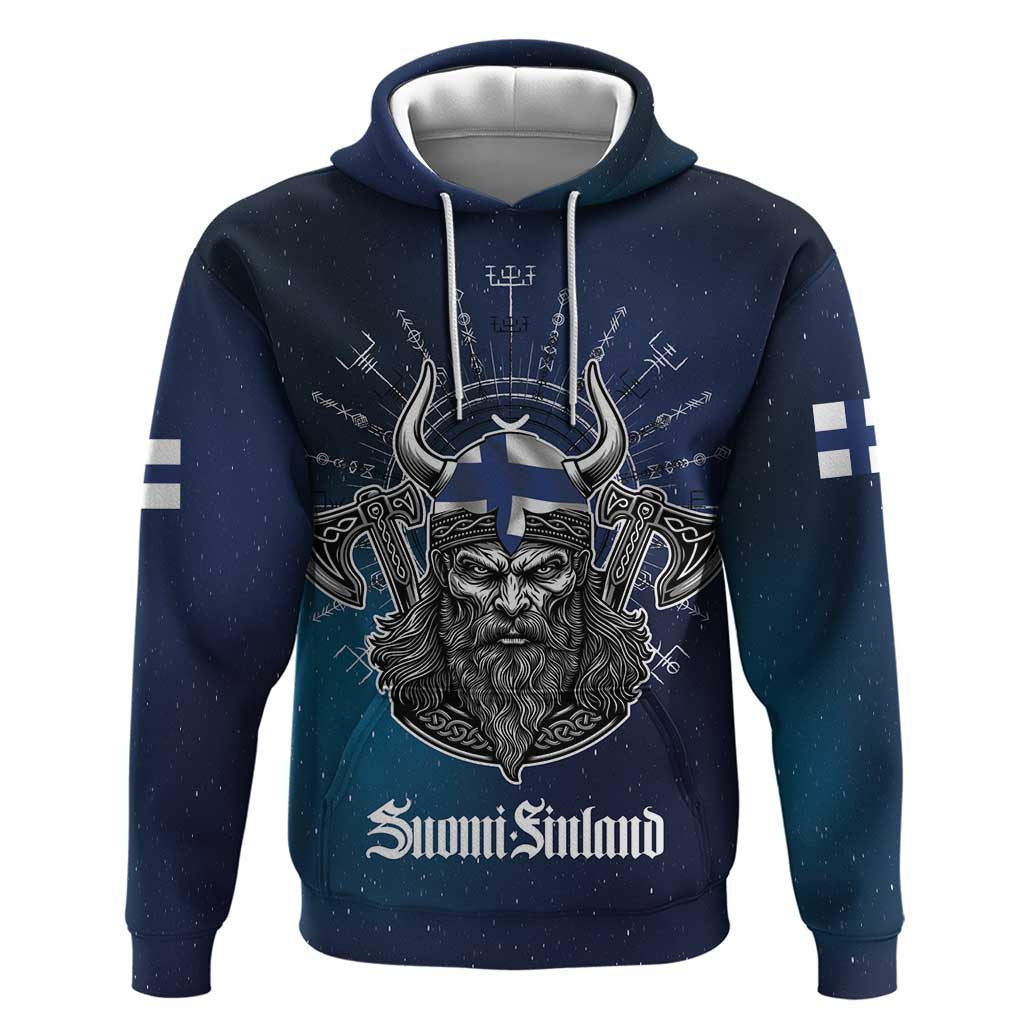 (Custom) Finland Drakkar Vikings Suomi Viking Warrior Viking Hoodie