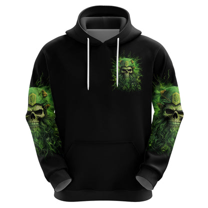Viking Skull If Your Path Demnads You Walk Through Hell Walk As If You Own The Place Viking Hoodie