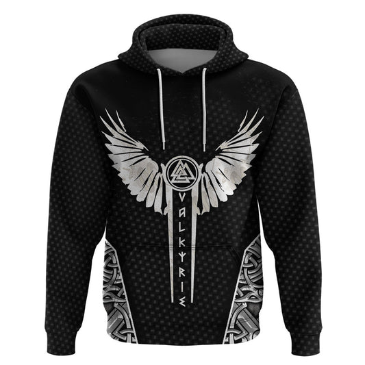 Viking Warrior Valkyrie Warrior Of Asgard Viking Hoodie
