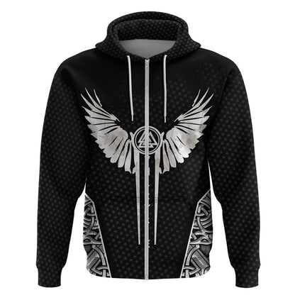 Viking Warrior Valkyrie Warrior Of Asgard Viking Hoodie