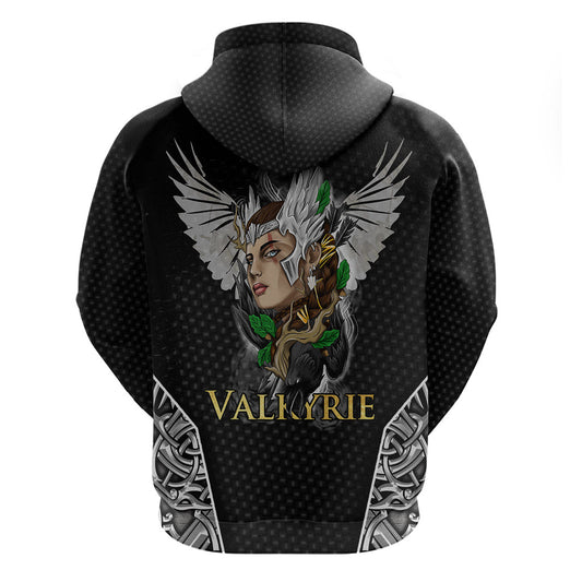 Viking Warrior Valkyrie Warrior Of Asgard Viking Hoodie