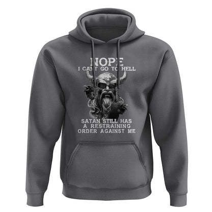 Odin Norse Mythology with Huginn & Muninn Viking God Design Viking Hoodie Cotton