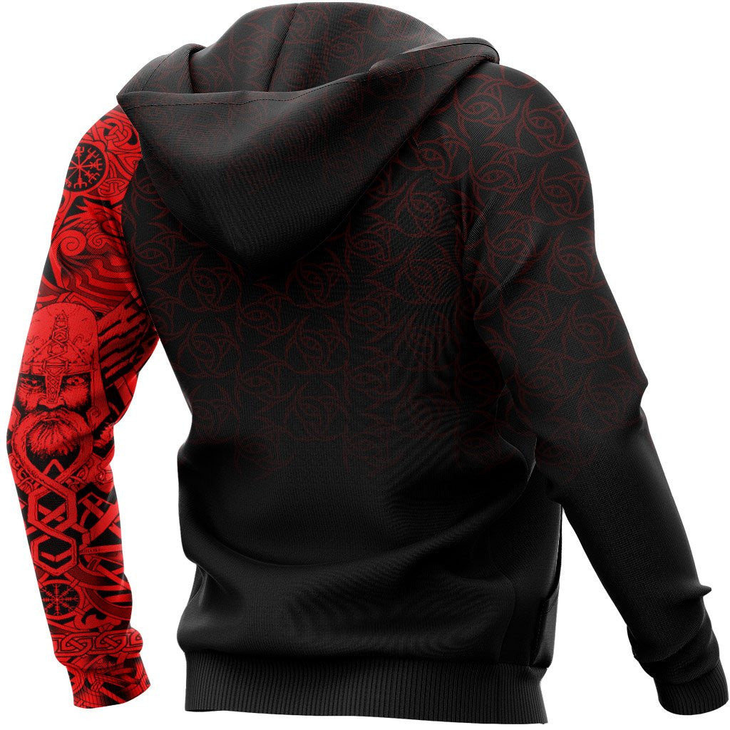 Odin Norse Valhalla Best Tattoo Viking Hoodie