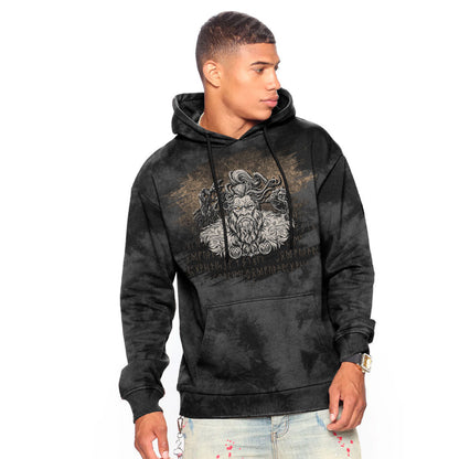Norse Viking Mythology Allfather Odin Huginn Muninn Viking Hoodie