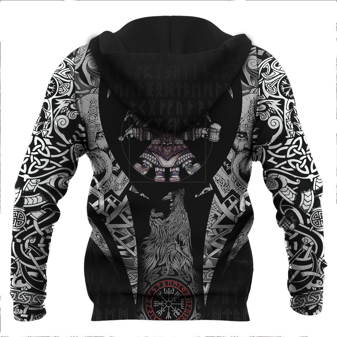 Vitruvian #1 Viking Hoodie